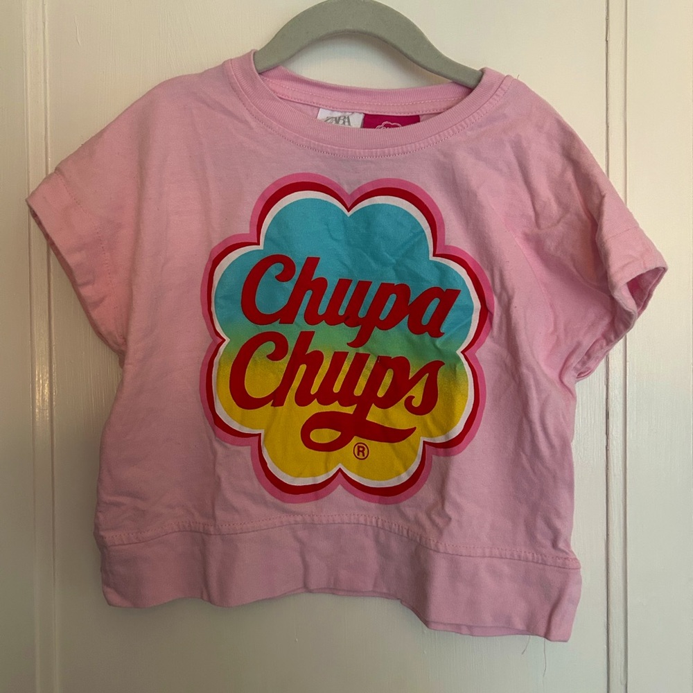 Zara kids chupa chups shirt